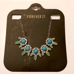 Blue Statement necklace